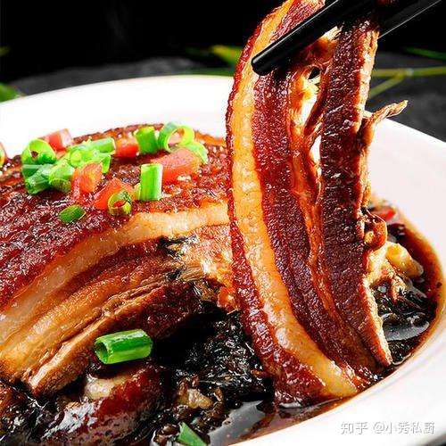 霉干菜焖肉 梅菜扣肉的前身 制作方法更简单 味道也更好 知乎