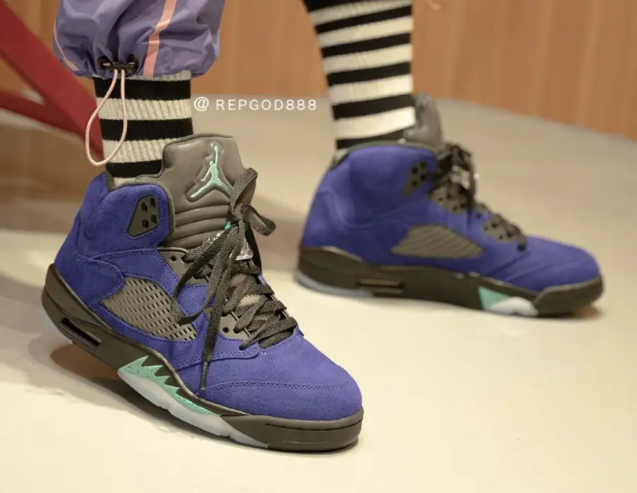 经典紫葡萄！Air Jordan 5 