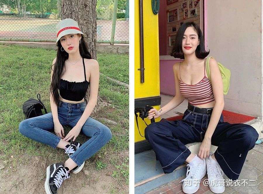 泰国女生的搭配 究竟有什么魅力 看这4个泰国小姐姐的别样穿搭 知乎