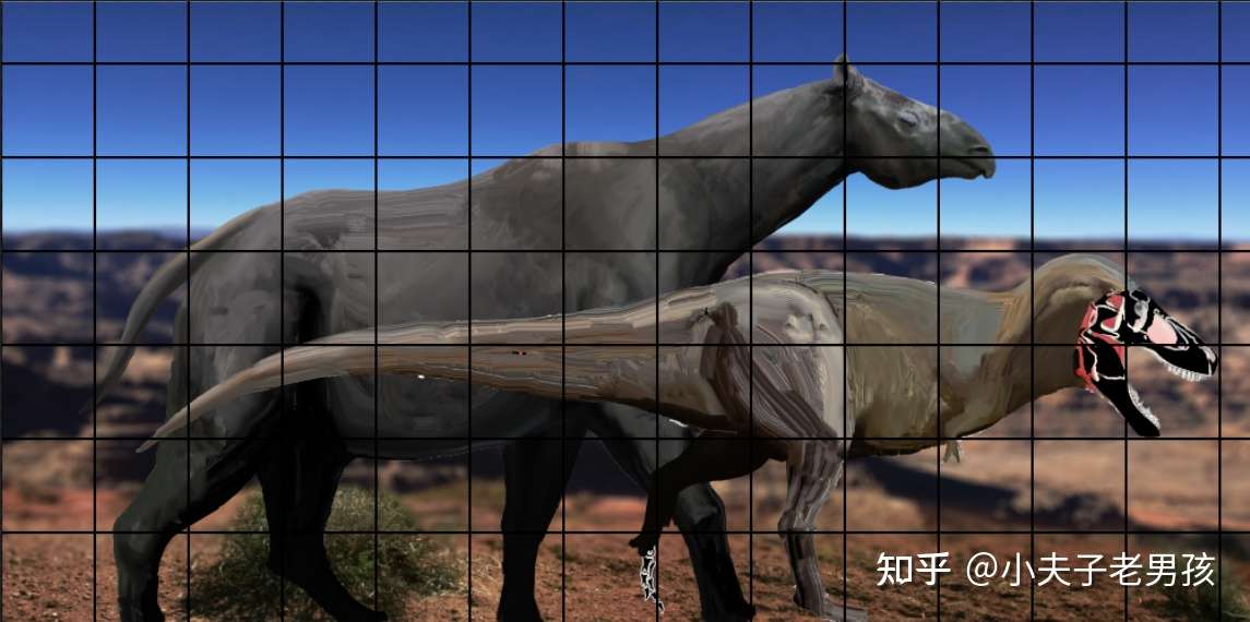 小夫子老男孩 的想法: 巨犀和小苏(复原霸王龙,国内一般采用小