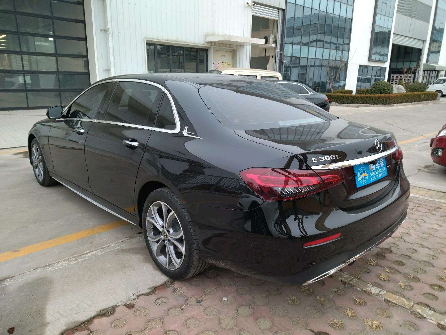 昨天去河北石家庄帮粉丝检测一台21款奔驰e300运动型2021年1月出厂3