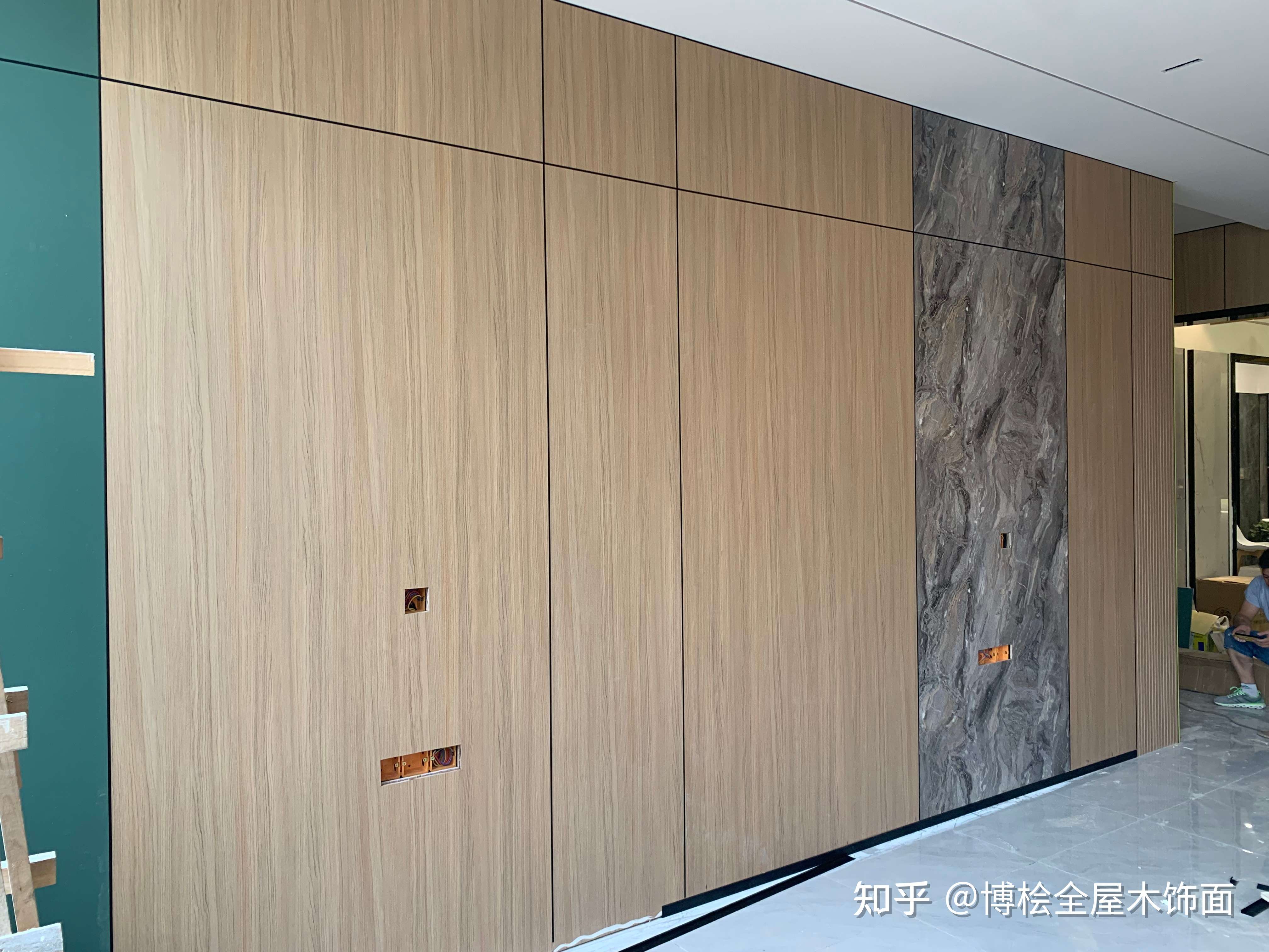 博桧全屋木饰面 的想法: 现场施工 - 知乎