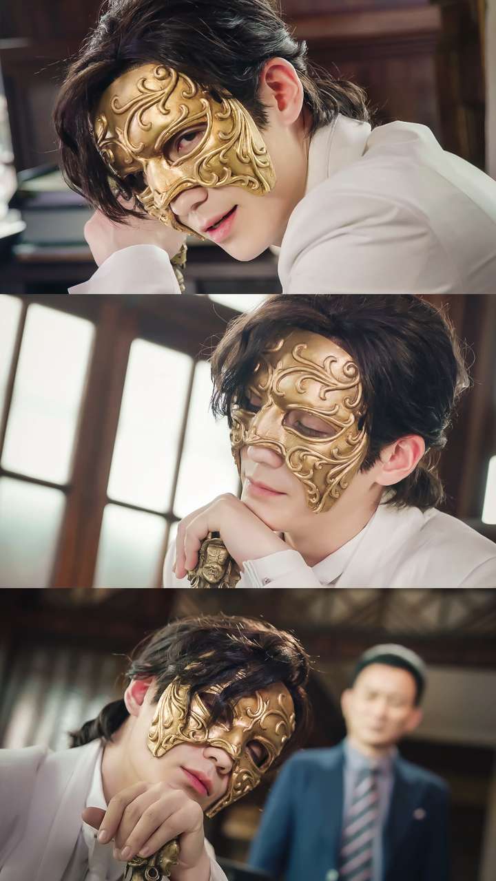 上了热搜的～ 穿西式礼服扎小啾啾的面面 一直觉得朱一龙穿西装很好看