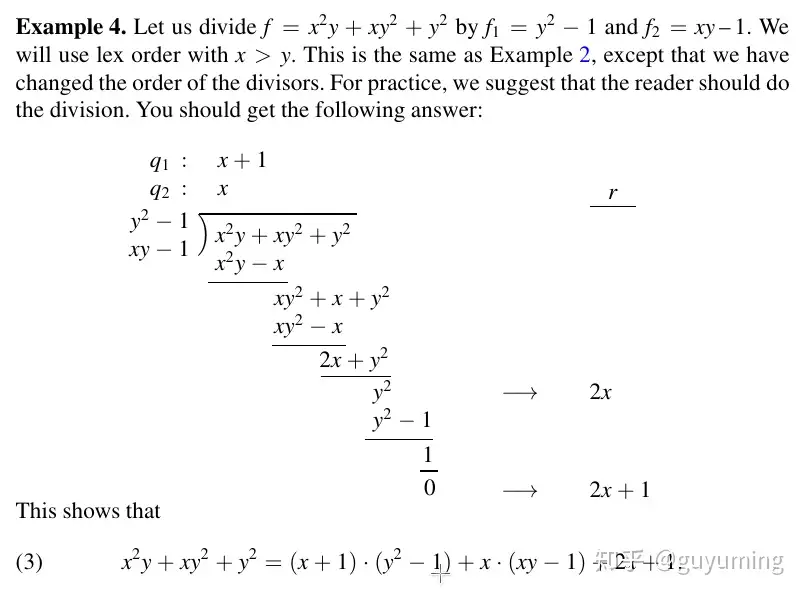 深入geogebra 3 Groebner Basis 知乎