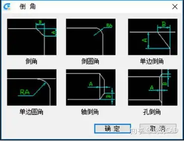 机械cad制图软件入门教程:绘制倒角/圆 - 知乎