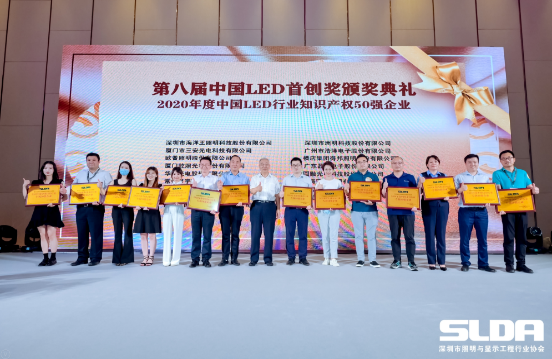 中国LED行业2020年度营收50强和知识产权50强正式发布