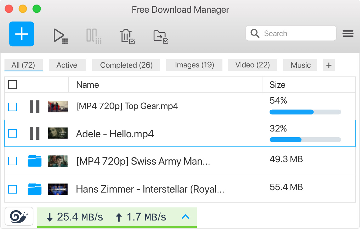 Free Download Manager：免费强大的下载管理器