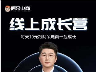 阿呆电商-线上成长营2025年6月(价值3650元)_-就爱副业网