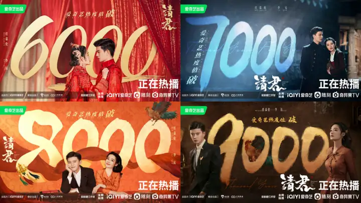 2022 热度破万的剧集榜公布，其中哪部影片最受欢迎？