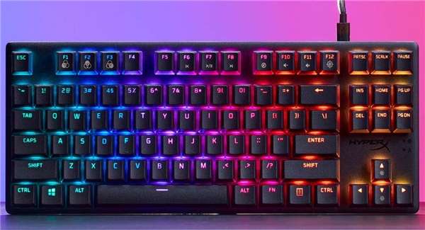 ?強化戰力稱霸賽場 HyperX起源競技版RGB游戲機械鍵盤 