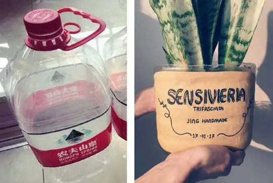 真没想到（矿泉水瓶不装热水可以重复使用吗）矿泉水瓶放久了，用完的矿泉水瓶不要扔了，旧物改造再利用，环保，美观又实用，侵华时神仙为啥不显灵，