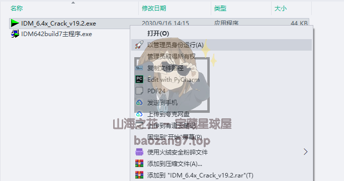 图片[12]-IDM下载器（Internet Download Manager）v6.42.7 安装及永久激活教程-山海之花 - 宝藏星球屋