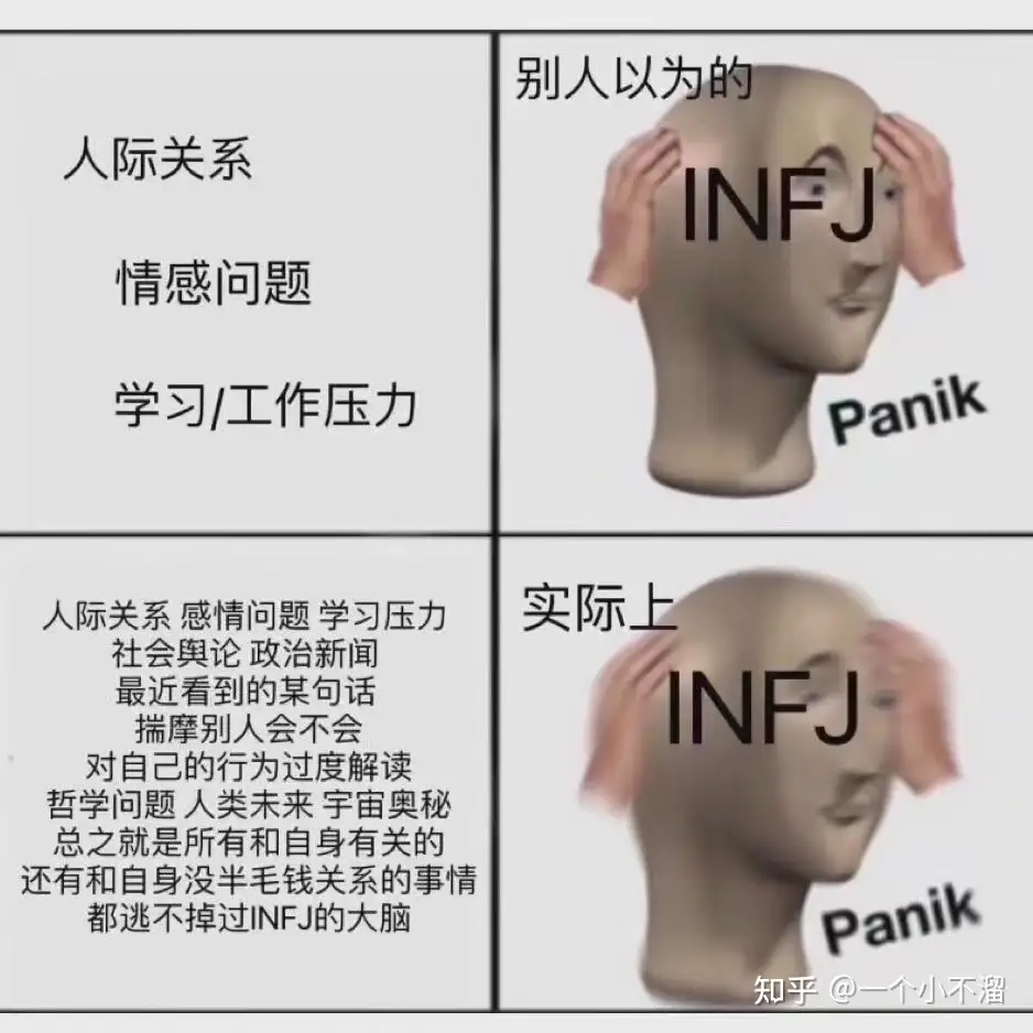 Infj 女