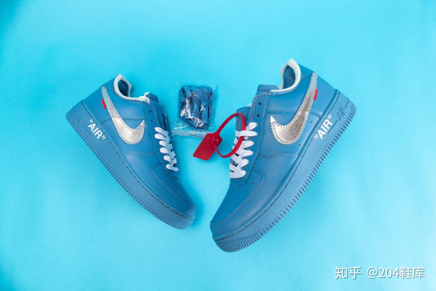 三个配色off White X Air Force 1 4鞋库 知乎