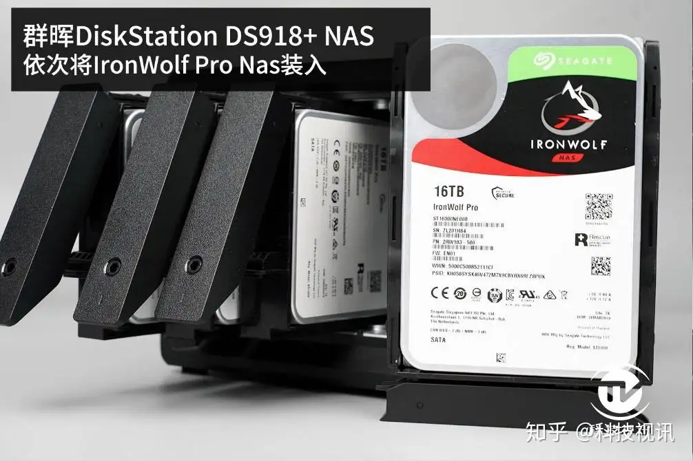 16TB HDD Seagate Ironwolf NAS用-