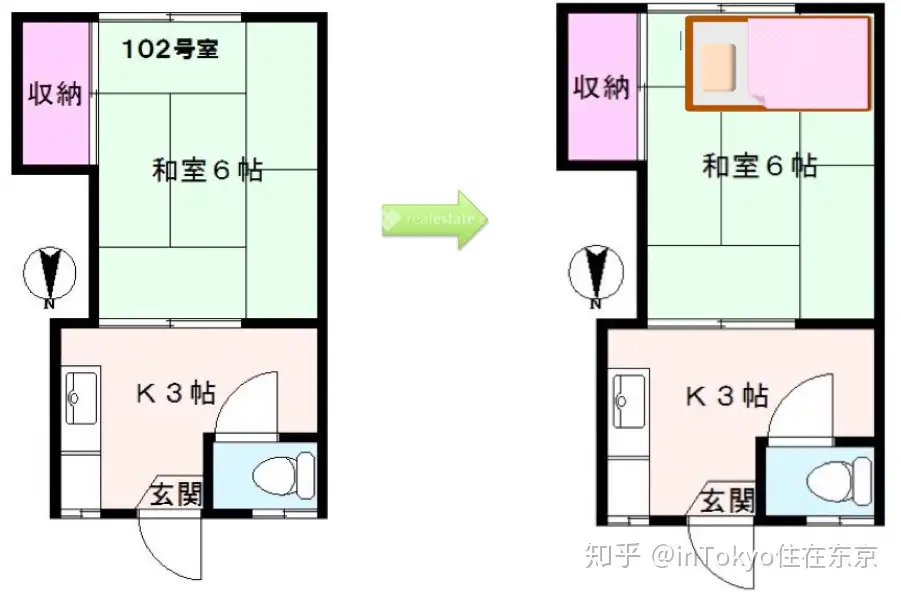 如何通过实景比例图看懂日本公寓的房间大小？ - 知乎