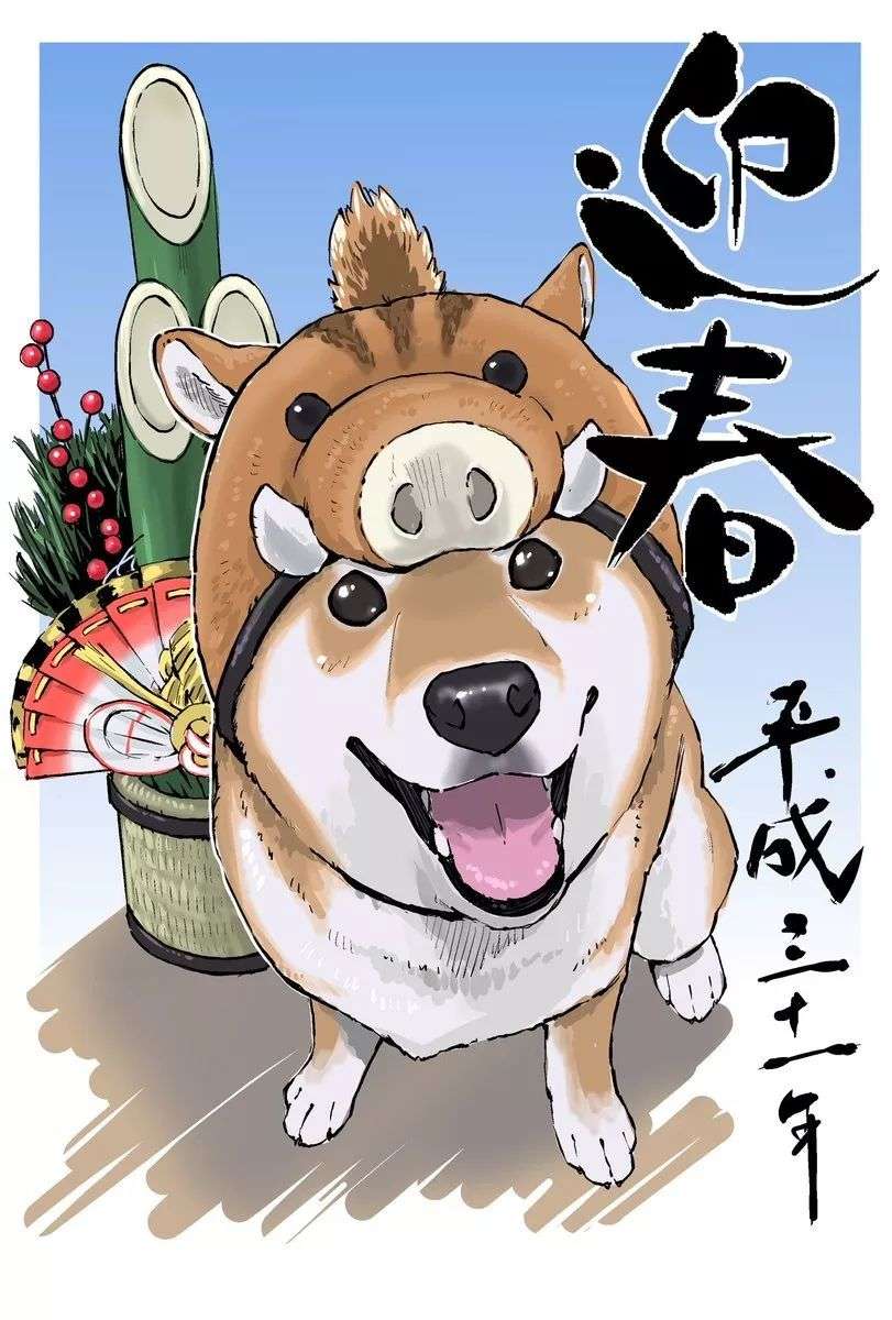 二次元里过大年 来看看画师们如何用猪贺年 知乎