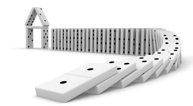 相信自己 的想法: 多米诺骨牌效应 | 多米诺骨牌效应的解释… - 知乎