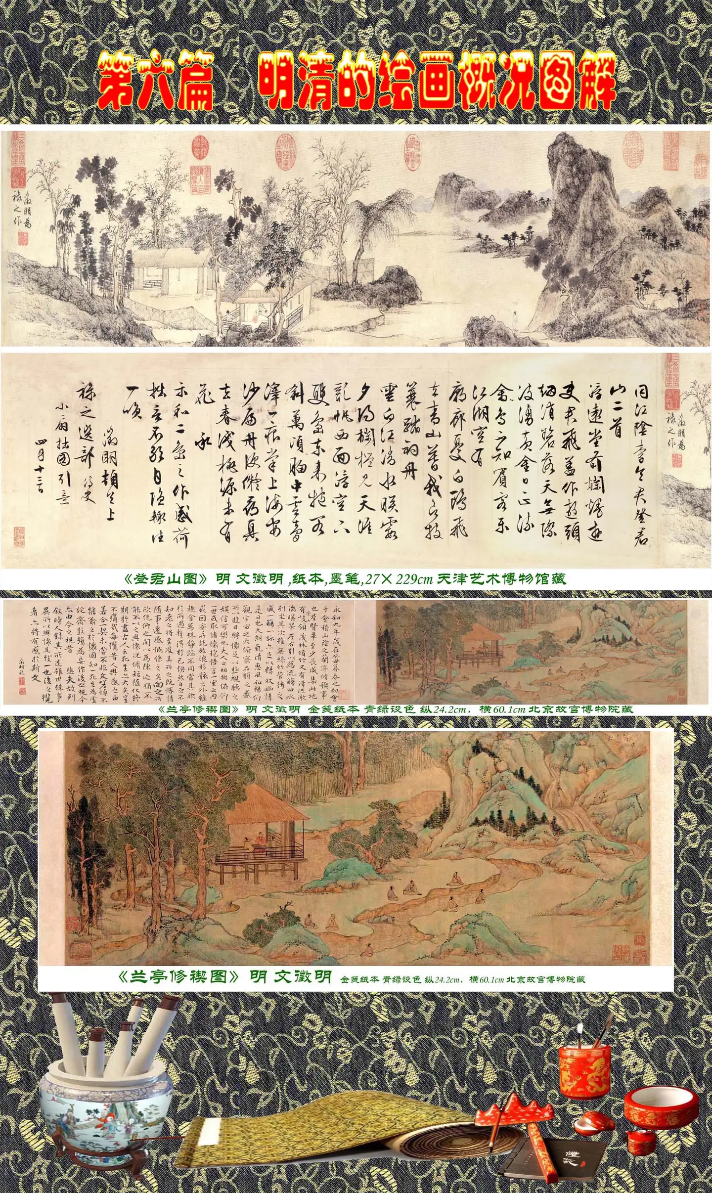 顾绍骅编辑中国画知识普及版第六篇明清的绘画概况（明画家上）四- 知乎