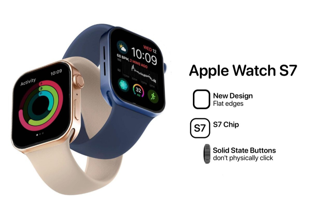 全新设计的Apple Watch 7预计秋季发布- 知乎