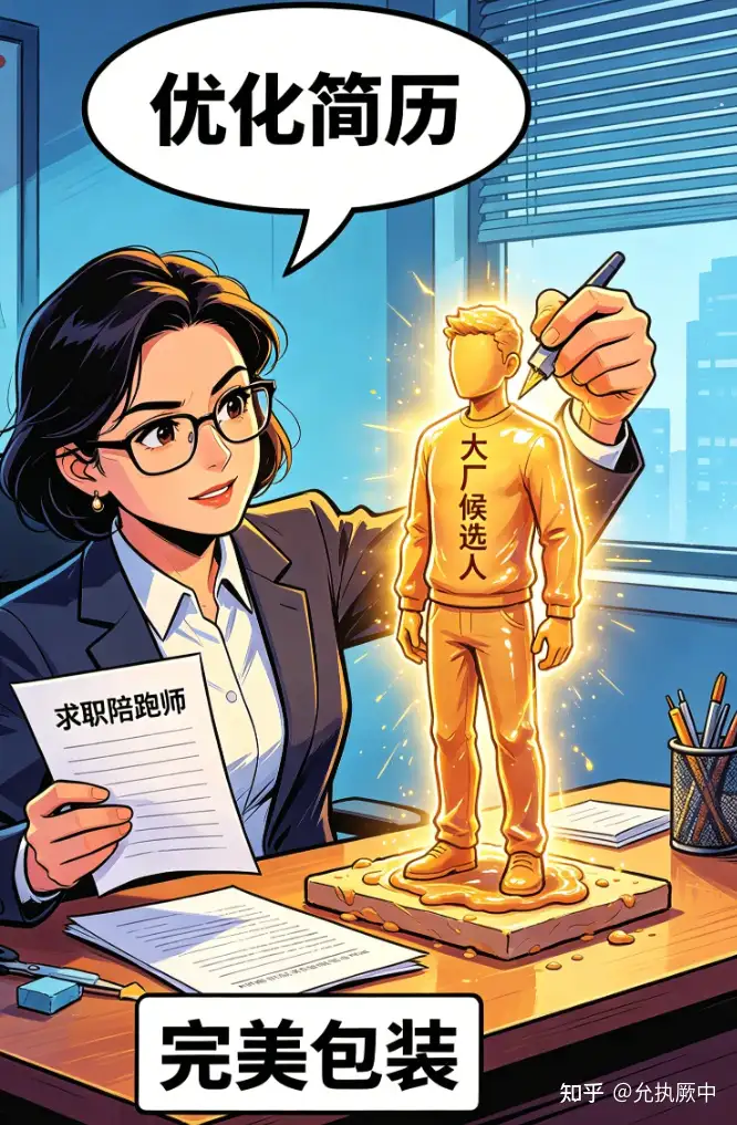 大厂 HR 转行做求职陪跑，每单收费过万，你看好这一新兴职业吗？「求职陪跑」生意可能带来哪些社会问题？