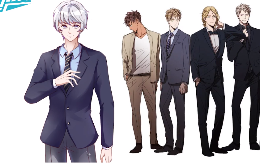 魅力值up 男士西装画法教学 一看就绘 知乎