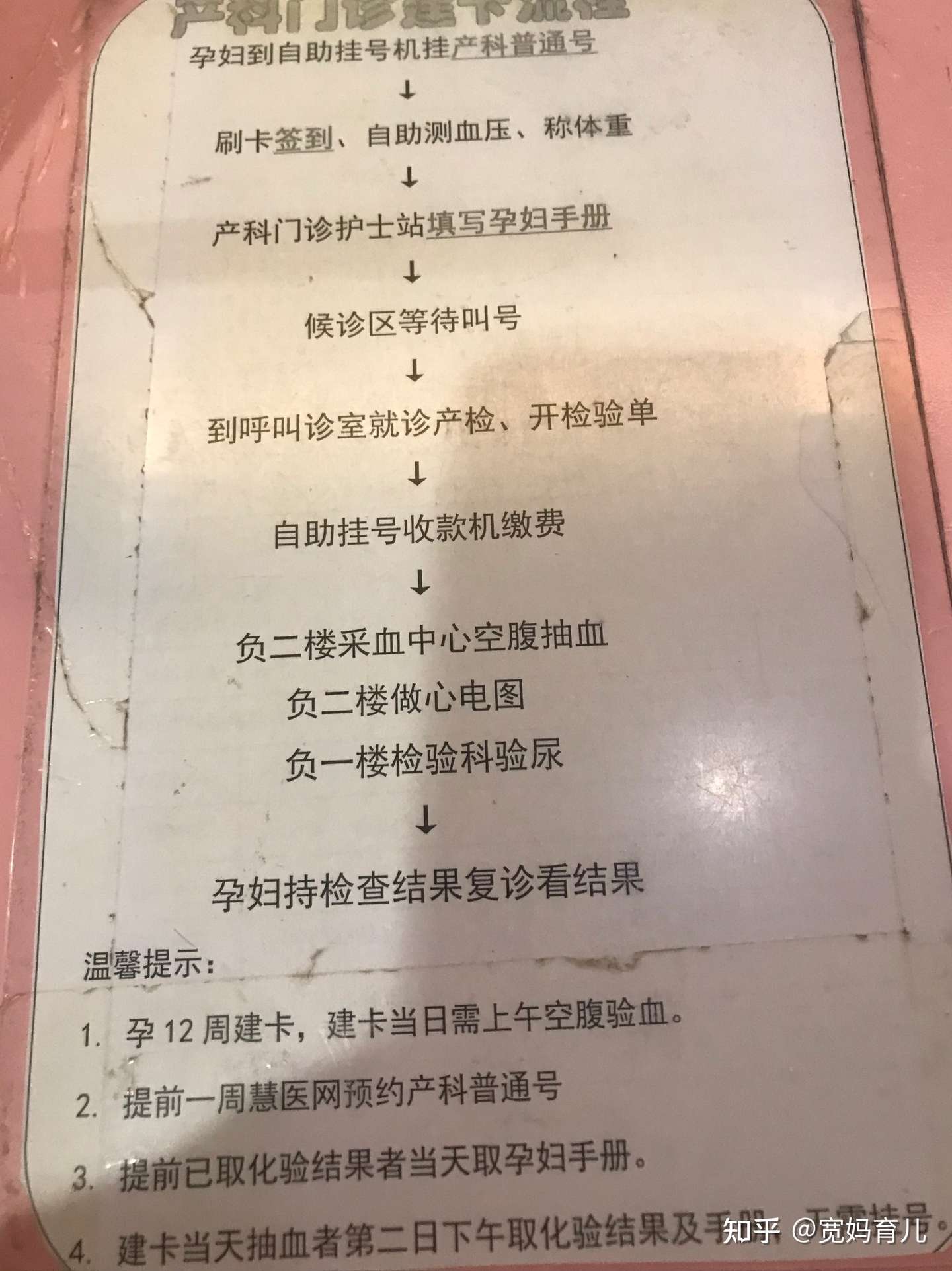 看过来 这里有详细的产检攻略 知乎