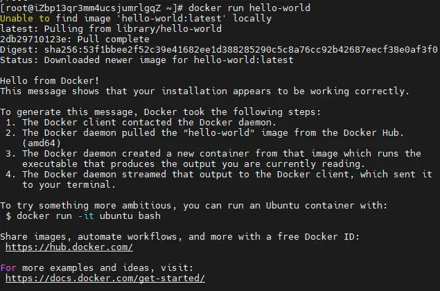 Docker入门教程(非常详细)从零基础入门到精通,看完这一篇就够了插图6 Docker入门教程(非常详细)从零基础入门到精通,看完这一篇就够了插图6