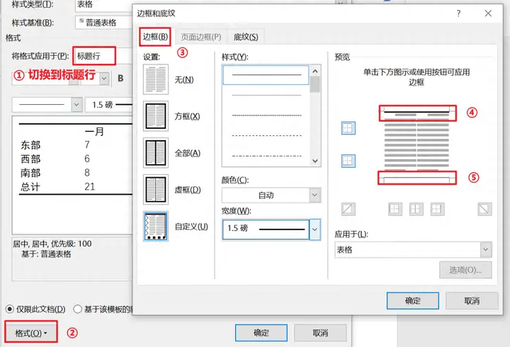 三线表word怎么绘制（图解三线表设置的方法）