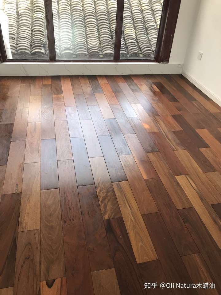重蚁木 使用奥利雷克木蜡油 oli natuta半哑效果图
