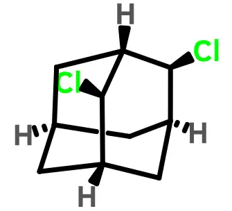 金刚烷二氯代物结构图图片