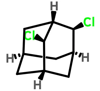 金刚烷的二氯代物有几种? - 知乎