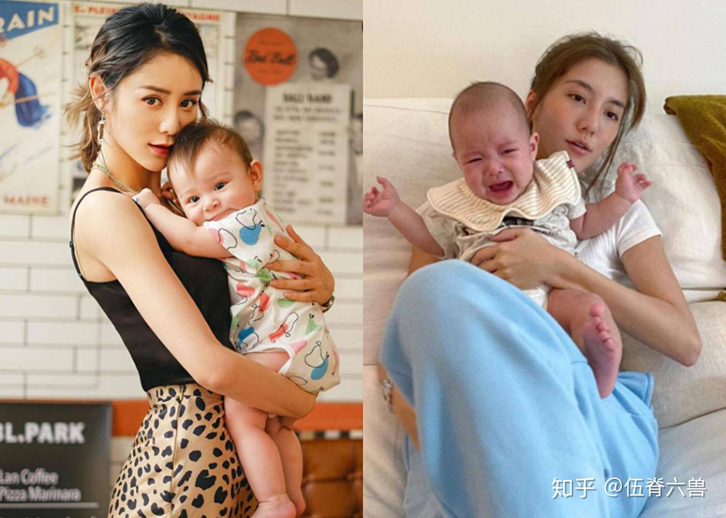 林峯老婆刚生完 吴千语就晒带娃照 被指隔空battle戏太多 知乎
