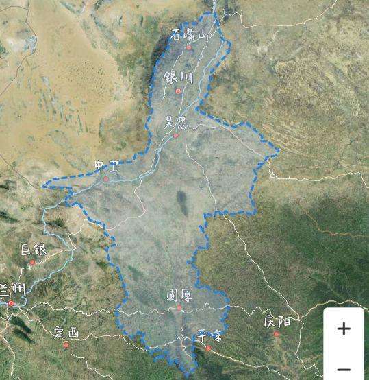 黄河流经地图路线全图（黄河地图高清版大图）