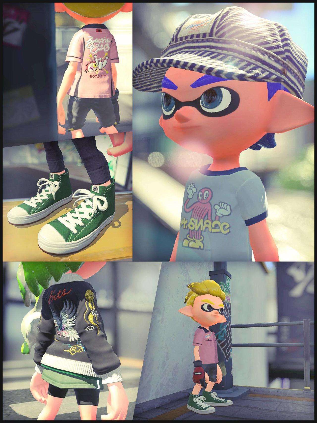 乌贼暖暖篇 Splatoon中的服装品牌 你肯定不知道这些 知乎