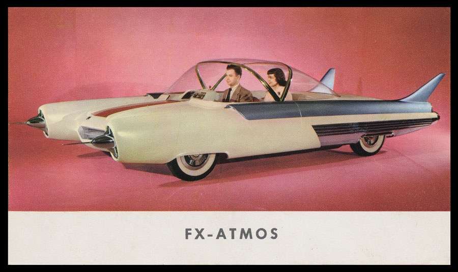回到未来 上个世纪50 60年代的汽车设计 知乎