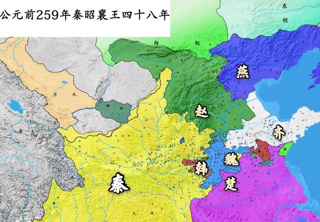 秦昭襄王时期地图图片