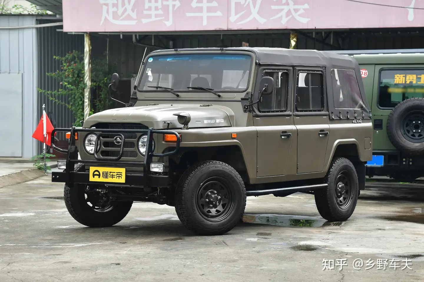 BJ212，一款你以为只会出现在军旅剧中的SUV - 知乎