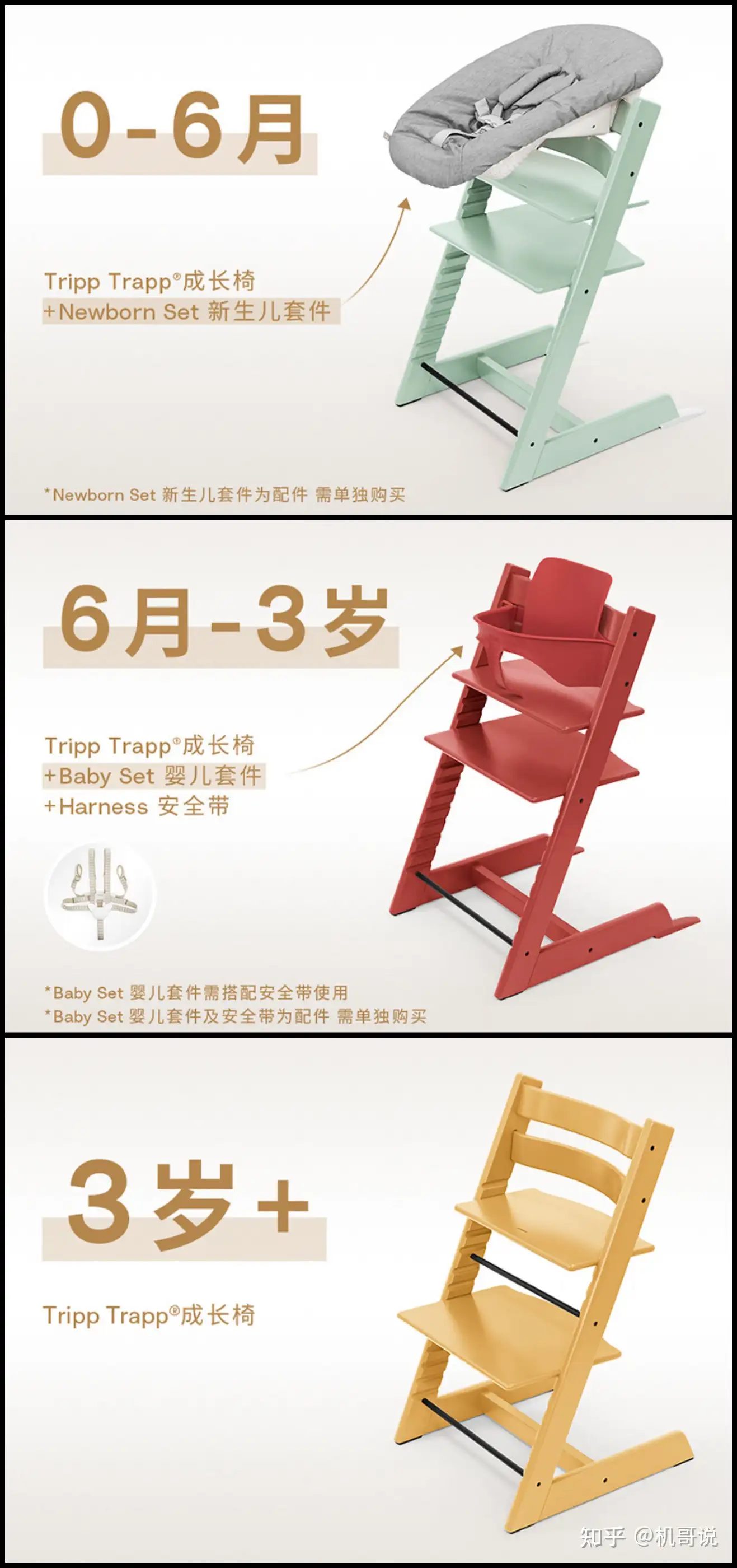 婴儿餐椅选购全攻略（Stokke Tripp Trapp、智高Chicco、哈卡达Hagaday