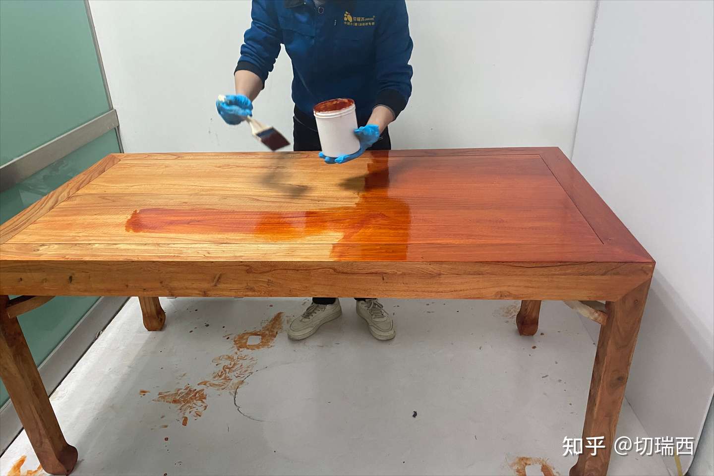 榆木家具用木蜡油做红木家具效果 2 知乎