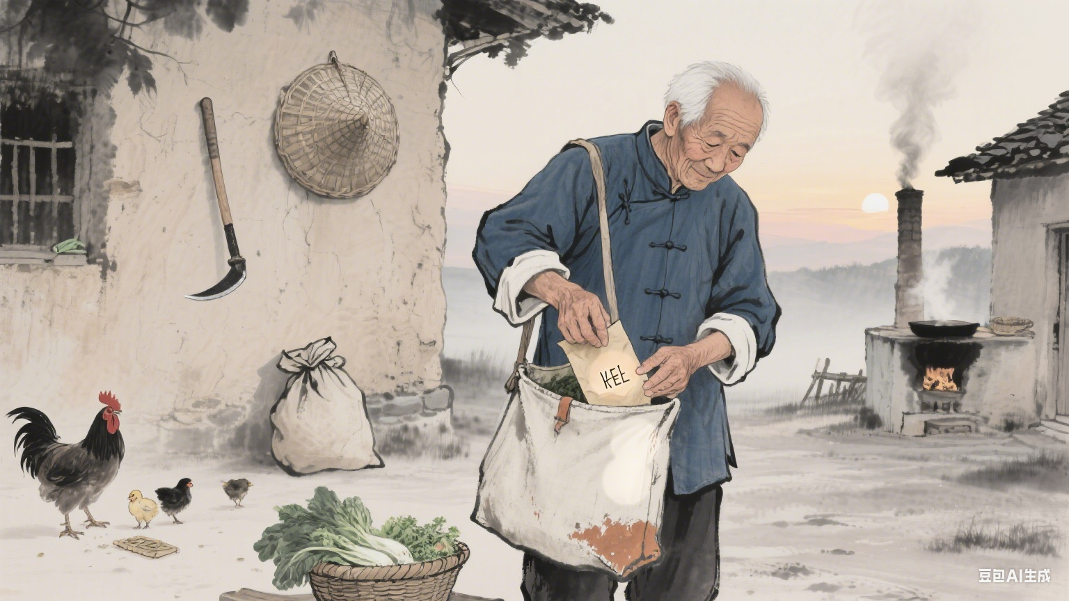 家人的付出，从不说出口却从未停过-墨铺
