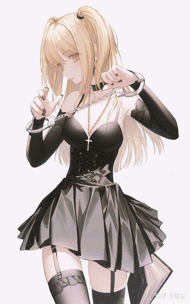 请问有金发琥珀色眼(或金眼)的女生插画吗?
