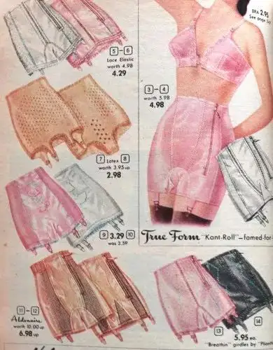 Mrs Maisel, Petticoats & Girdles Free 1950 sewing pattern