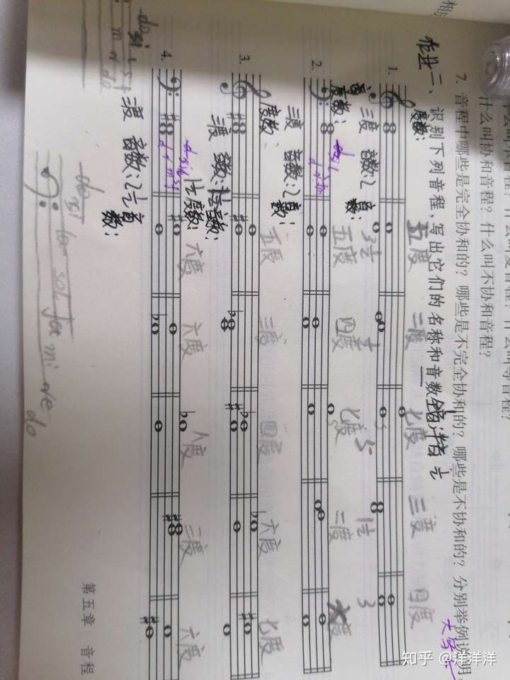 音程的名称和高音谱号,低音谱号有关吗?