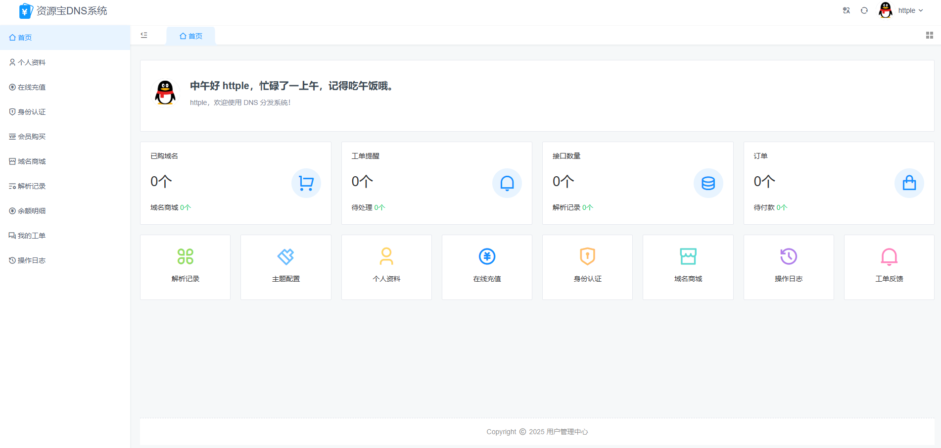 图片[2]-DNS二级域名分发系统，目前测试免授权-源码宝
