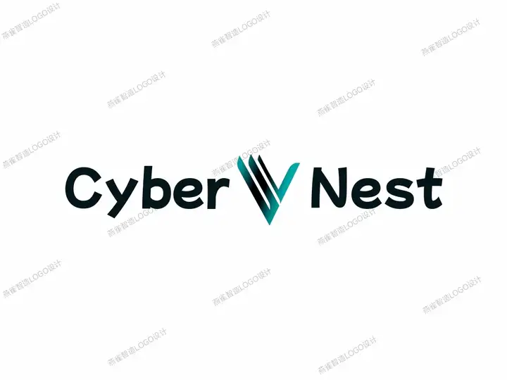 科技公司的Logo该怎么设计?18个高级感科技风Logo设计分享,AILogo生成器一键生成!插图17 科技公司的Logo该怎么设计?18个高级感科技风Logo设计分享,AILogo生成器一键生成!插图17