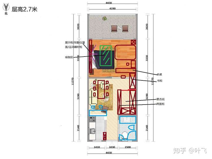 长方形小户型(60平)如何装修呢?