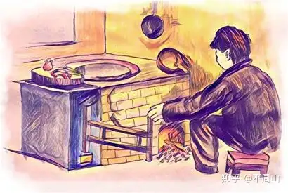 北方农村,家家户户灶房内都有砖砌的锅灶,锅灶旁的风箱,是不可或缺的