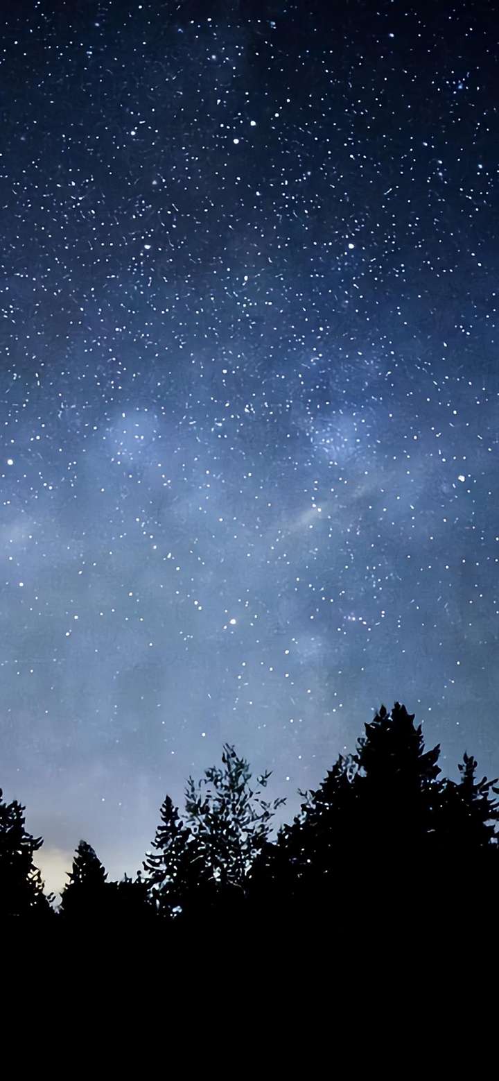 分享分享一张高清的星空图呀治愈心灵