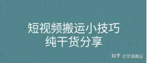 短视频搬运小技巧，纯干货【干货干货】